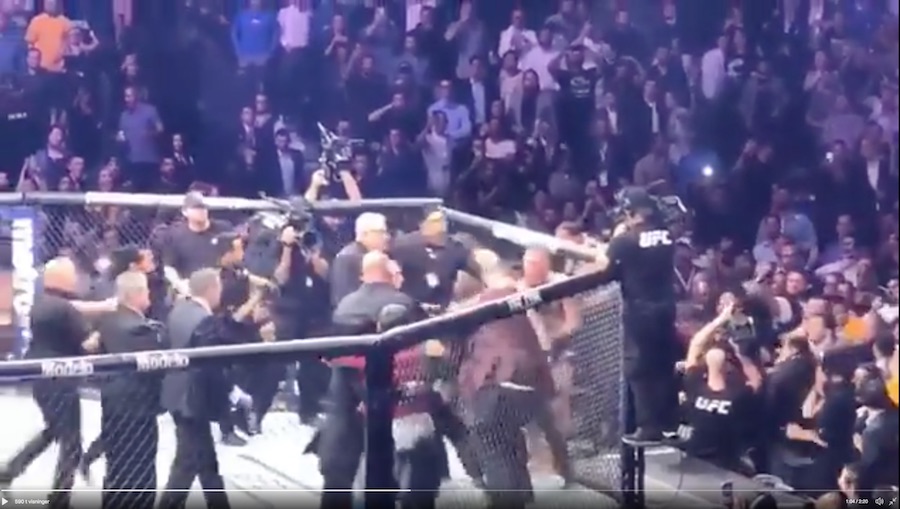 conner khabib fight MMA video